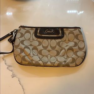 Coach wristlet